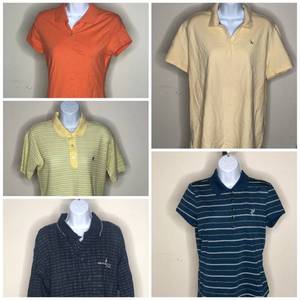 MensWomens Polo Shirt Collection (XS,S, M, L, XL) Cherokee Grand Slam Munsingwear Haley Calvin Klein Jeans Ashworth