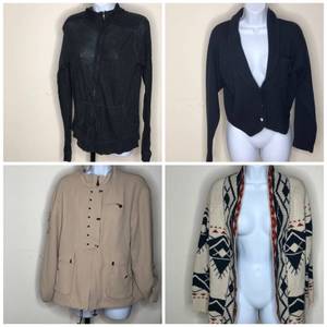 Womens SweaterJacket Collection (S,M, L) Fate I.N.C Liz Claiborne Collection