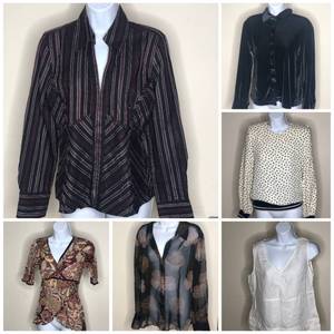 Womens Blouse Collection (S,M,L) Rave New York & Company Eddie Bauer