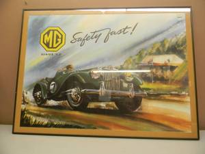 lot 1 image: AWESOME MG SERIES T.F Print - Artist J Pelling 53 (36x27).