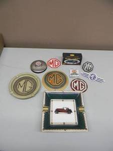 lot 65 image: VINTAGE MG AUTOMOBILIA COLLECTIBLES - AWESOME PIECES - SEE PICTURES