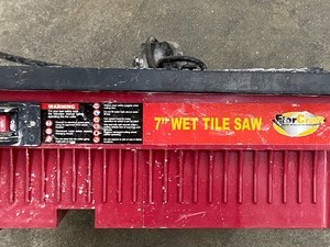 lot 23 image: FloorCraft 7 Wet Tile Saw