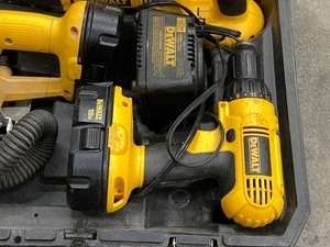 lot 38 image: DeWalt 18Volt XRP Cordless Tool Set With Batteries, Charger & Case