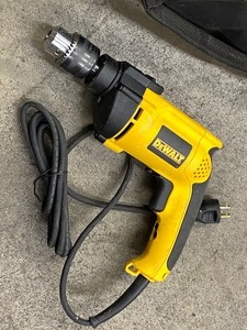 lot 51 image: (1) DeWalt Tool Bag With DeWalt DW511 12 VSR Hammer Drill