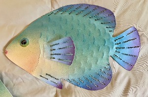 lot 18 image: Metal Fish Decor
