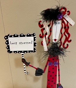 lot 44 image: Best Stressed Metal Decor