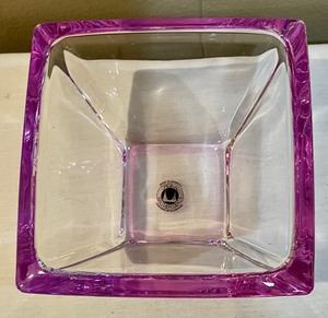 lot 39 image: Original Walther Glass Bowl
