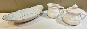 lot 47 image: Vintage Glassware in White