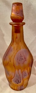 lot 96 image: Hand Painted Ilanit Decanter and Glasses
