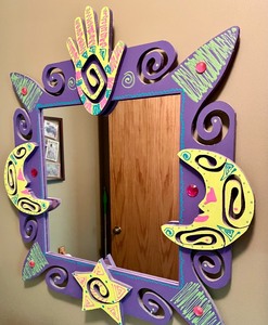 lot 91 image: Funky Mirror