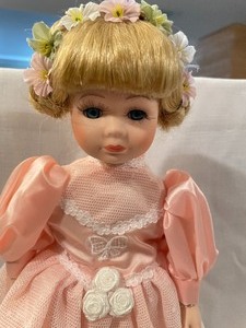 lot 108 image: Porcelain Doll by Bradleys Original Collectable Dolls