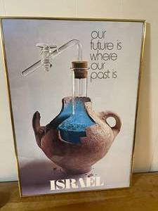 lot 147 image: Israel Our Future Framed Art