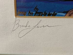 lot 154 image: Peace Over Israel Framed Art