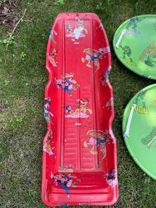 lot 155 image: Childrens Sled Lot