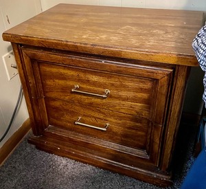 lot 214 image: Nifty Nightstand