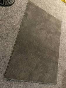 lot 255 image: Gray Throw Rug
