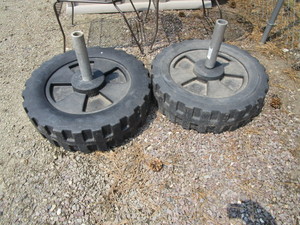lot 40 image: (2) Dock Wheels