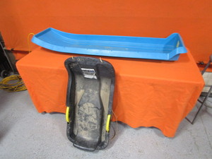 lot 109 image: (2) Sleds