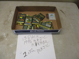 lot 22 image: 1996 Majic Trading cards