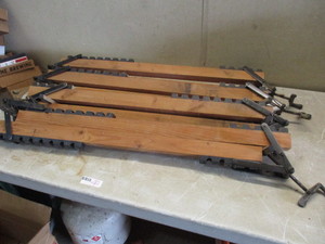 lot 48 image: 4 Offset Wood Clamps