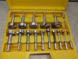 lot 99 image: Forstner Bit Set