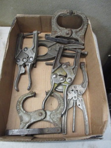 lot 104 image: Press Clamps