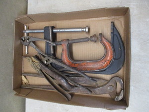 lot 110 image: Clamps and pliers