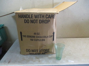 lot 126 image: Coke Cups and Lids