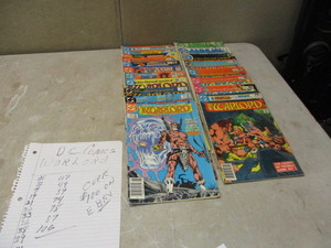lot 134 image: DC Warlord Comics