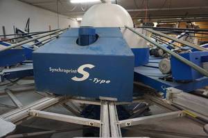 1999 MHM Synchro Print SP-S Type Screen Print Machine