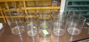 (9) Flower Vases