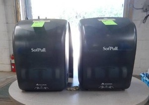 (4) Georgia Pacific Sofpull Paper Towel Dispensers