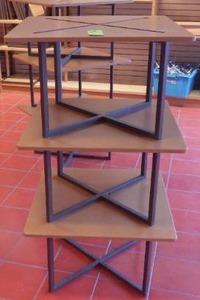 Stacking Display Tables