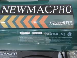 lot 002C image: Propane Heater 170,000 BTU