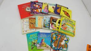 lot 96 image: Thirteen Childrens Books---Five Lacing Animal Cards