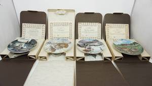 lot 107 image: Four Collectors Plates By Wayne Anderson