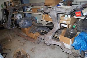 lot 13 image: 1968 Chevrolet Chevelle Blasted and Raw Frame