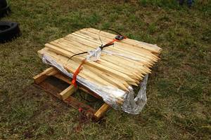 lot 25 image: Silt Fence Wood Stakes - 1.5 x 1.5 x 48
