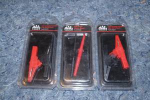 lot 56 image: NEW MAC Tools Multimeter Test Clips and Prods