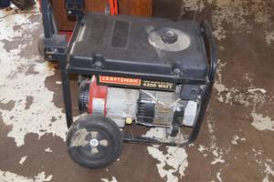 lot 44 image: Craftsman 4200W Gas Generator