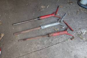 lot 69 image: Vintage Manual Fluid Pumps