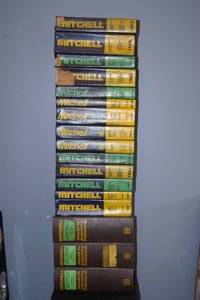 lot 78 image: Vintage Mitchell Automotive Repair Manuals