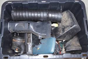 lot 141 image: Miscellaneous Pontiac Parts - Vents, Mirrors