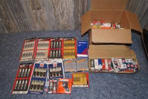 lot 158 image: Vintage NOS Spark Plugs - Large Assortment
