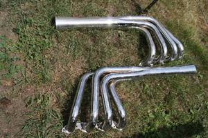 lot 153 image: Rewarder Chrome Racing Headers for V8 Jet Boat