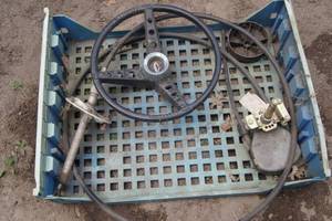 lot 183 image: Steering Assembly for 14 Foot Boat