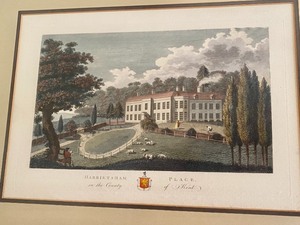 Pair of English Country Side Framed Vintage Prints