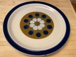 Fun Vintage Platter by Casual Ceramics