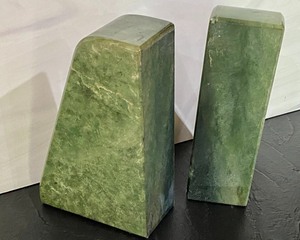 Marble Bookends