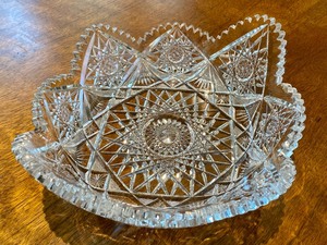 Beautiful Cut Glass Bowl